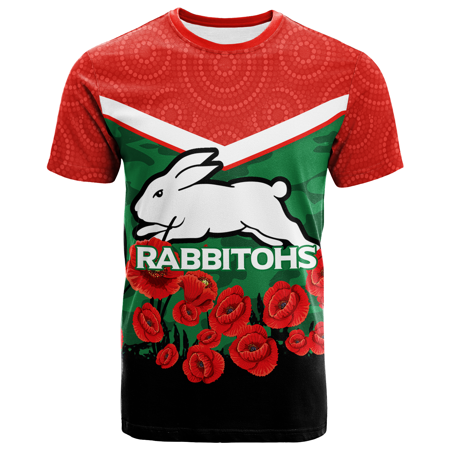 custom-personalised-rabbitohs-anzac-day-t-shirt-indigenous-art