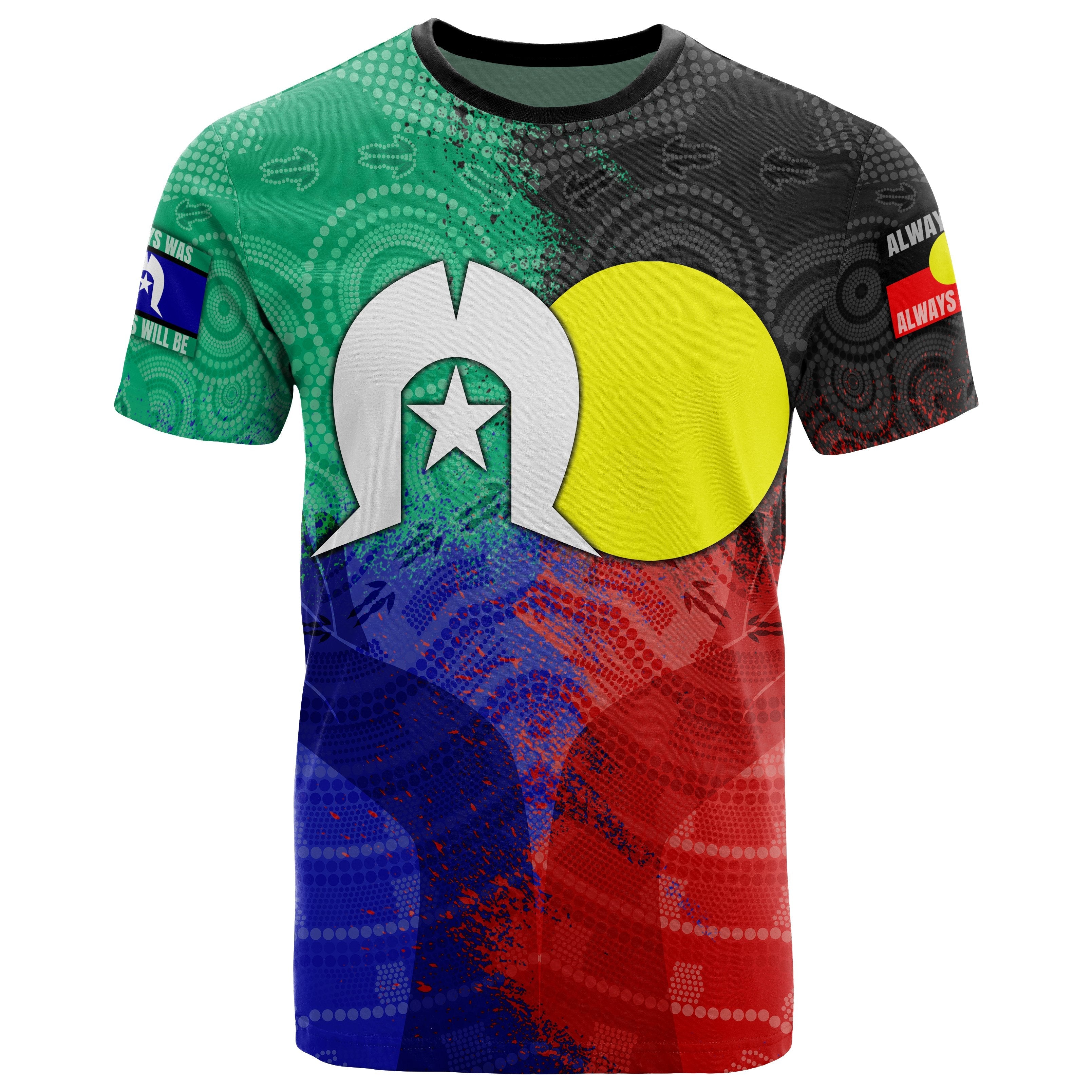 aboriginal-t-shirt-australia-naidoc-week-indigenous-flag-style