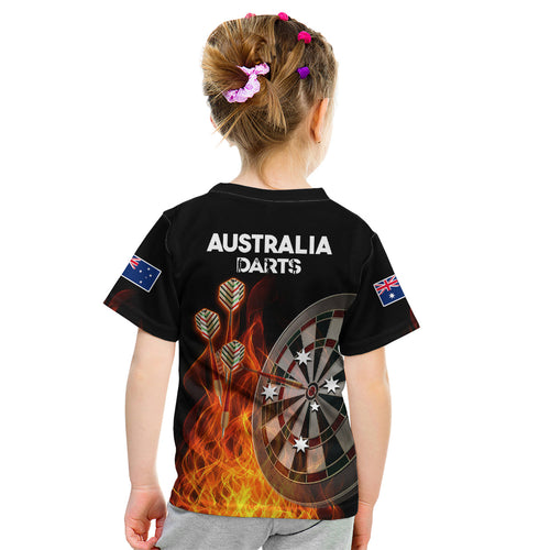 australia-darts-fire-burning-black-style-kid-t-shirt