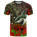 australia-cronulla-anzac-t-shirt-custom-anzac-remembrance-poppy-and-indigenous-patterns-t-shirt