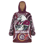 sea-eagles-rugby-snug-hoodie-custom-manly-sea-eagles-mascot-with-aboriginal-art-personalised-player-and-number-oodie-blanket