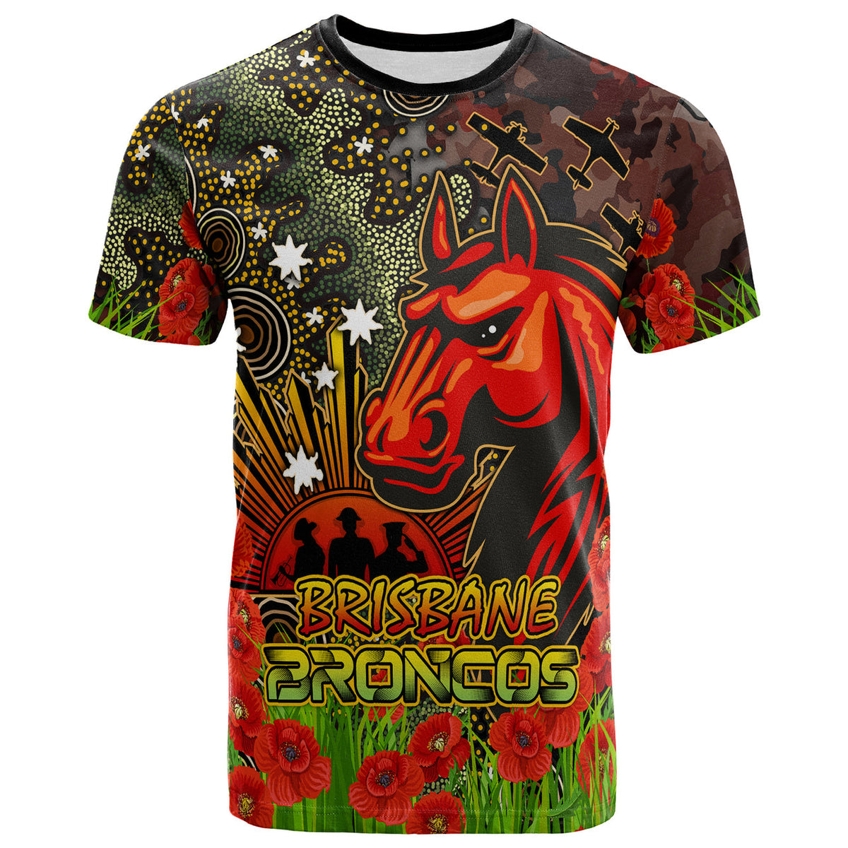 broncos-rugby-t-shirt-anzac-broncos-with-remembrance-poppy-and-indigenous-patterns-t-shirt