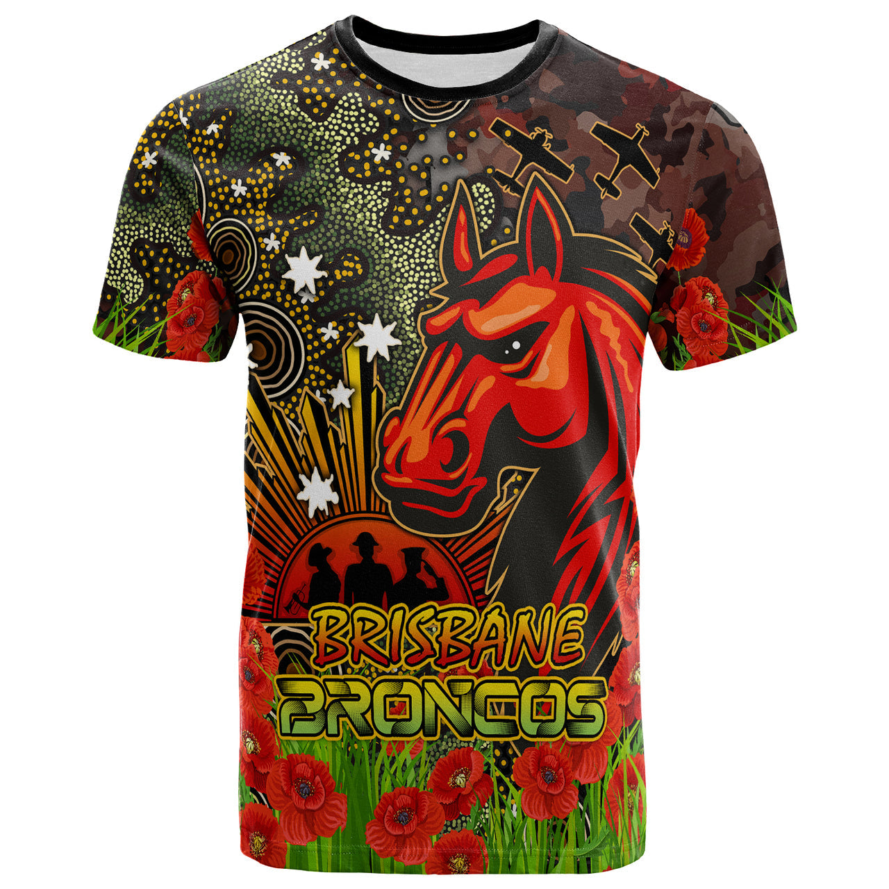 broncos-rugby-t-shirt-anzac-broncos-with-remembrance-poppy-and-indigenous-patterns-t-shirt