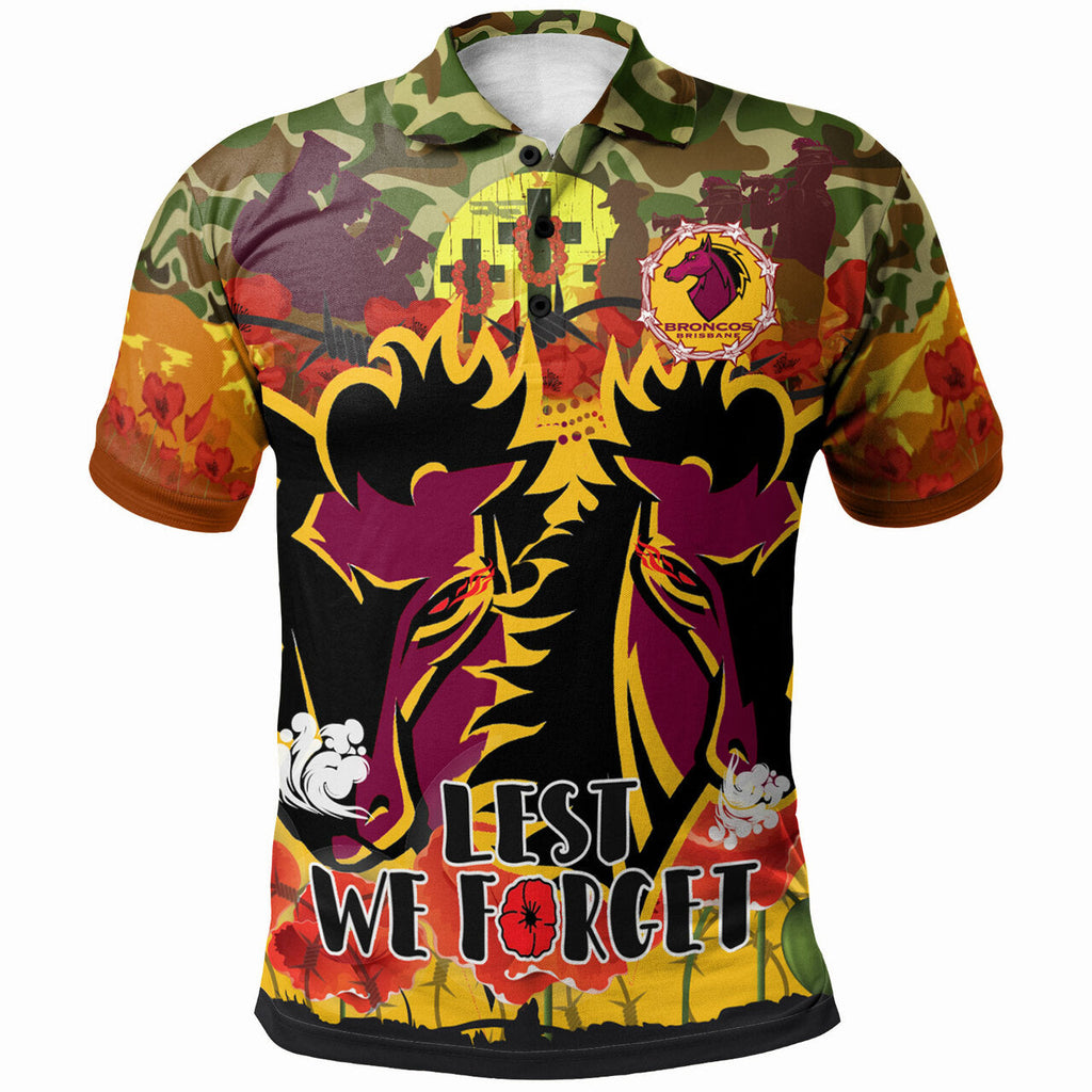 broncos-rugby-anzac-lest-we-forget-polo-shirt-custom-double-broncos-with-camouflage-and-poppy-flower
