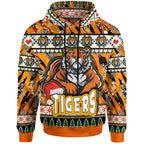 tigers-rugby-christmas-hoodie-custom-xmas-tigers-christmas-balls-snowflake-with-aboriginal-patterns-hoodie