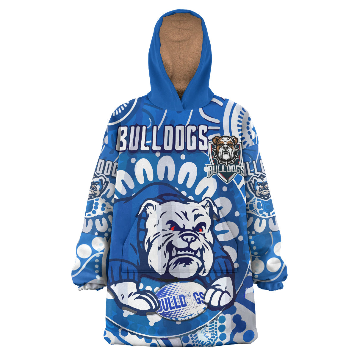 bulldogs-rugby-aboriginal-watercolour-snug-hoodie-indigenous-canterbury-bankstown-bulldogs-with-rugby-ball-oodie-blanket