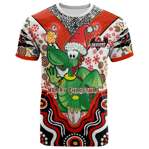 st-george-rugby-christmas-t-shirt-custom-christmas-green-dragons-indigenous-t-shirt