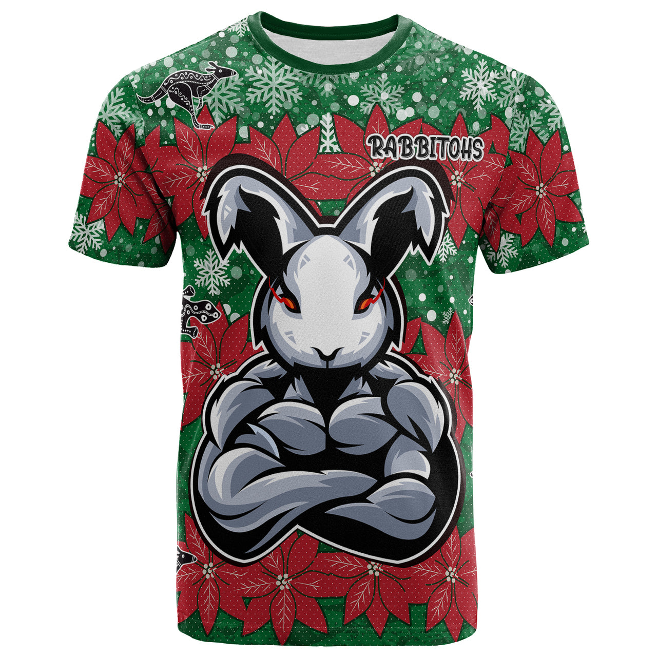 rabbitohs-christmas-rugby-t-shirt-custom-indigenous-super-rabbitohs-t-shirt