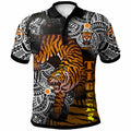 tigers-rugby-polynesian-polo-shirt-custom-wild-west-tigers