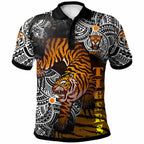 tigers-rugby-polynesian-polo-shirt-custom-wild-west-tigers