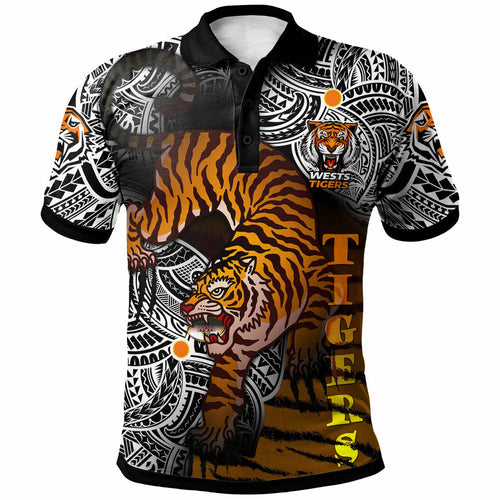 tigers-rugby-polynesian-polo-shirt-custom-wild-west-tigers