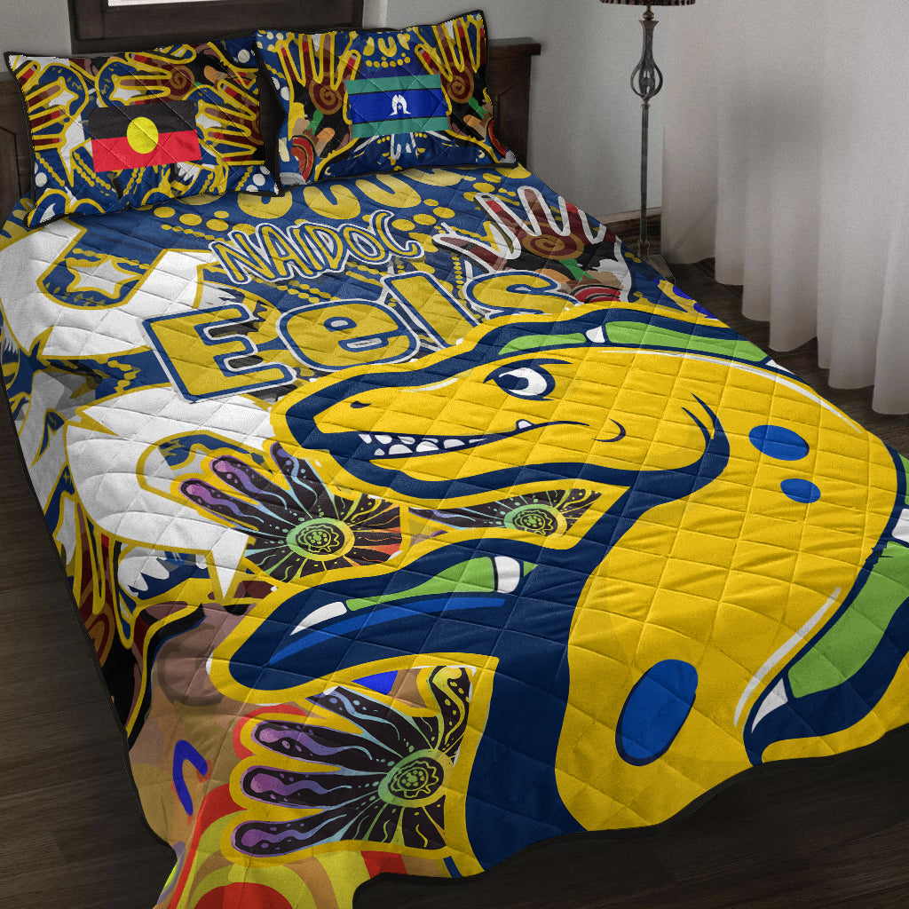eels-rugby-naidoc-week-quilt-bed-set-custom-parramatta-eels-naidoc-week-celebrations