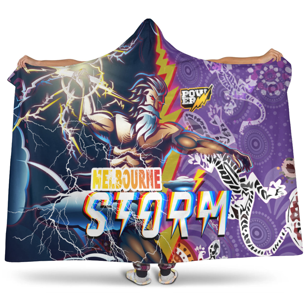storm-aboriginal-rugby-hooded-blanket-super-storm-thunder-power