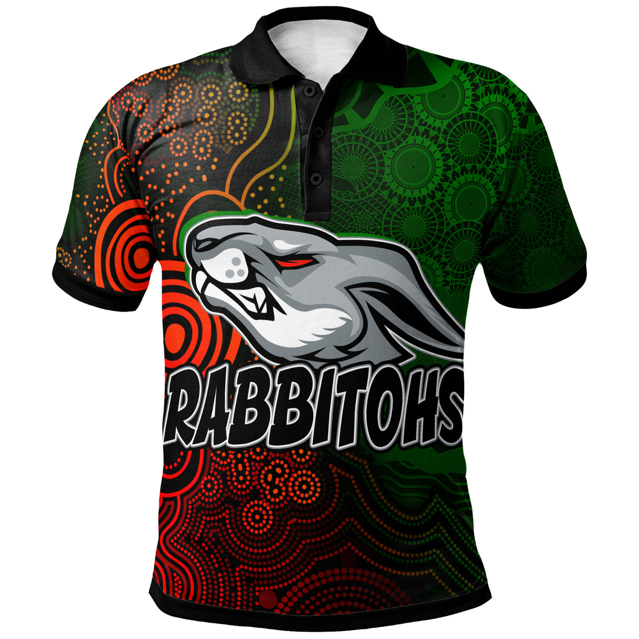 rabbitohs-rugby-polo-shirt-customrabbitohs-aboriginal-polo-shirt