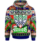 warriors-rugby-christmas-hoodie-custom-xmas-warriors-christmas-balls-snowflake-with-aboriginal-patterns-hoodie
