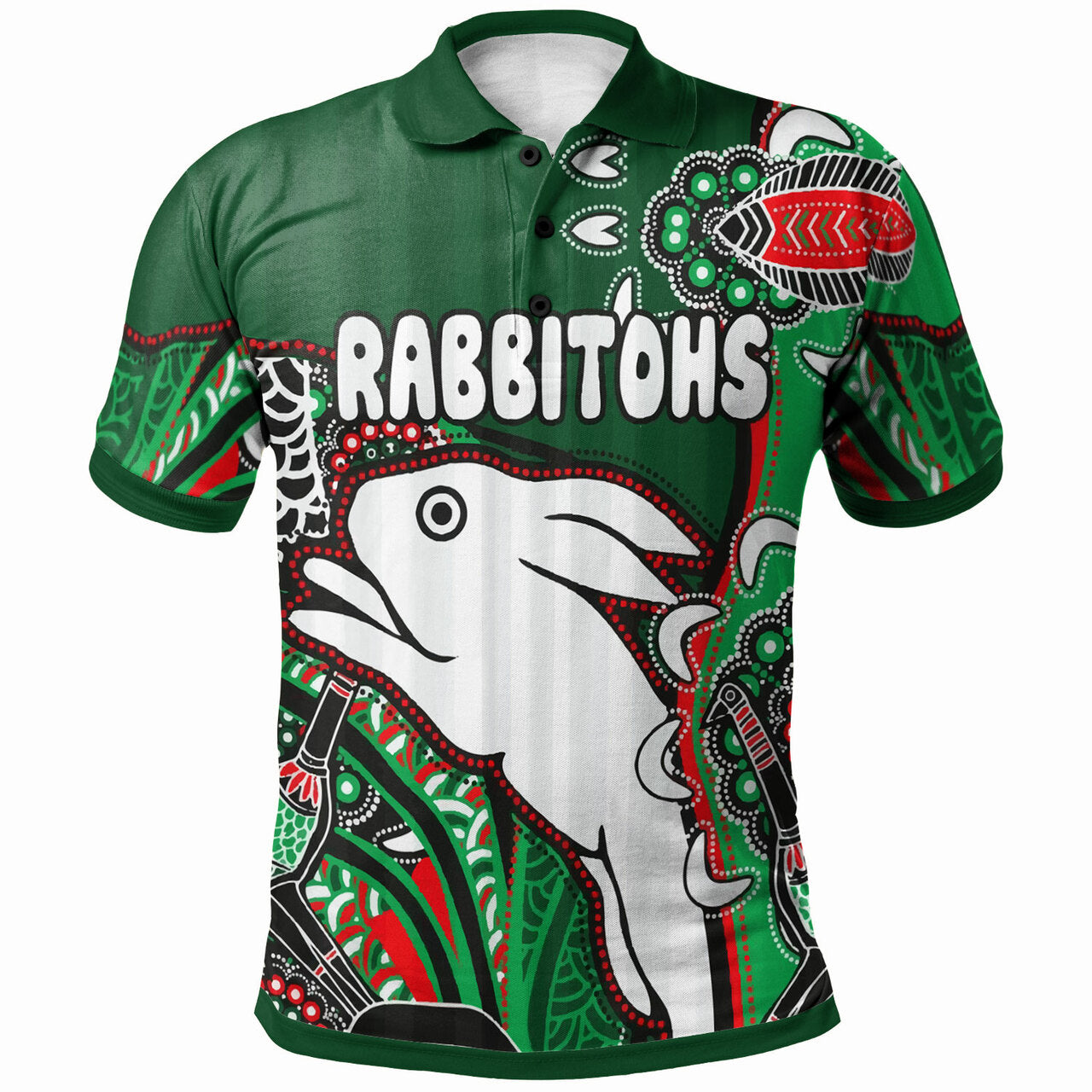 rabbitohs-rugby-custom-polo-shirt-indigenous-dreaming-rabbitohs