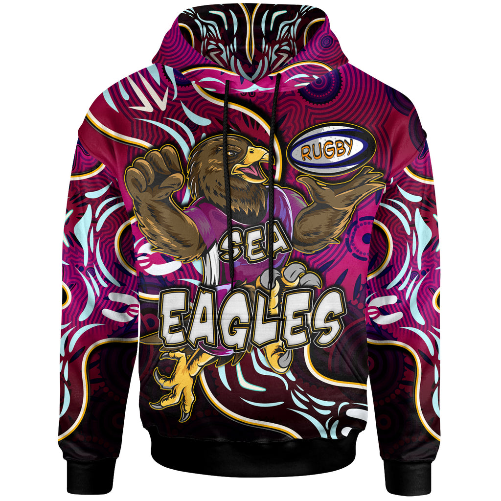 sea-eagles-rugby-hoodie-custom-eagles-rugby-with-aboriginal-patterns-personalised-player-and-number-hoodie