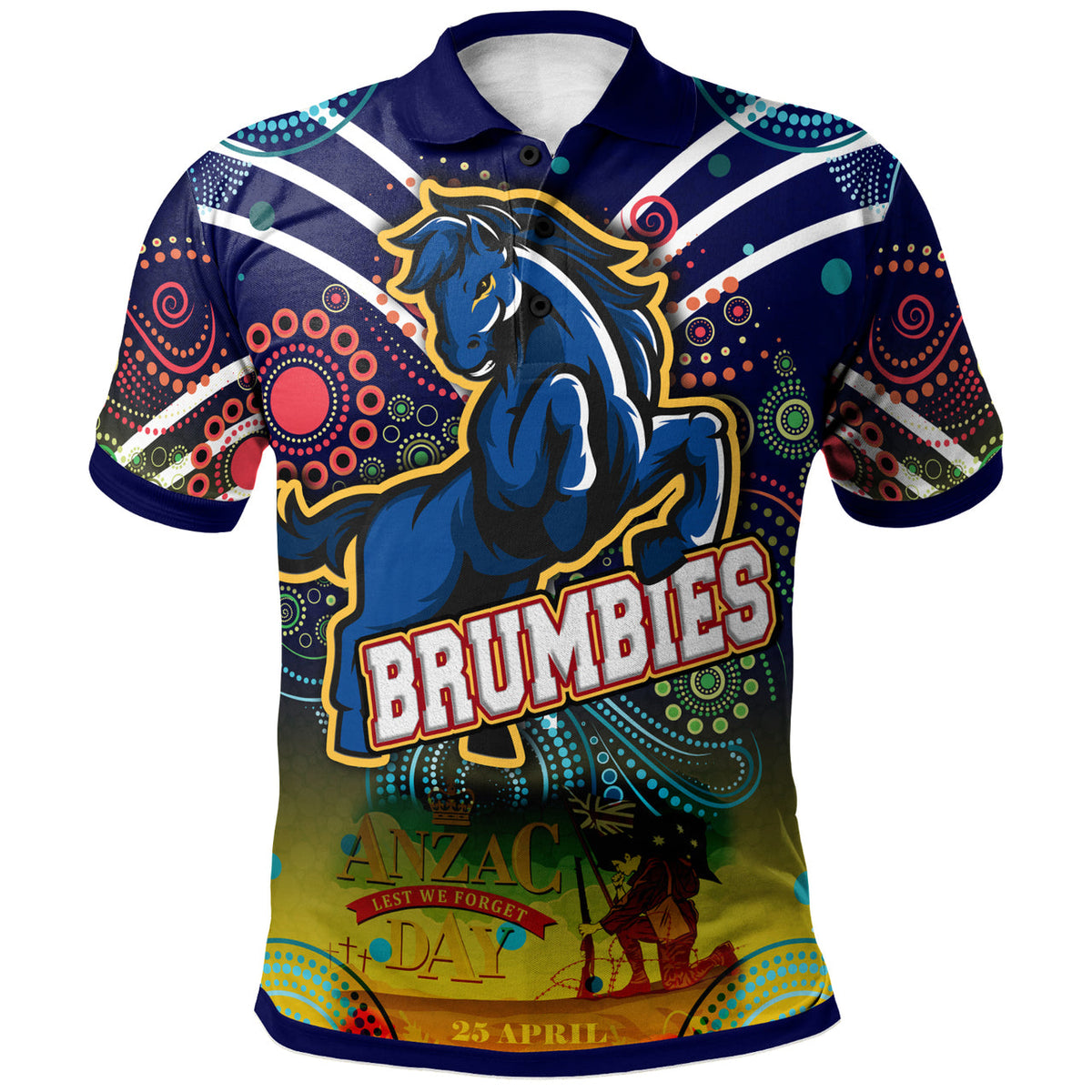 https-aussievibes-co-brumbies-rugby-polo-shirt-anzac-day-lest-we-forget-brumbies-aboriginal-pattern-with-horse-polo-shirt