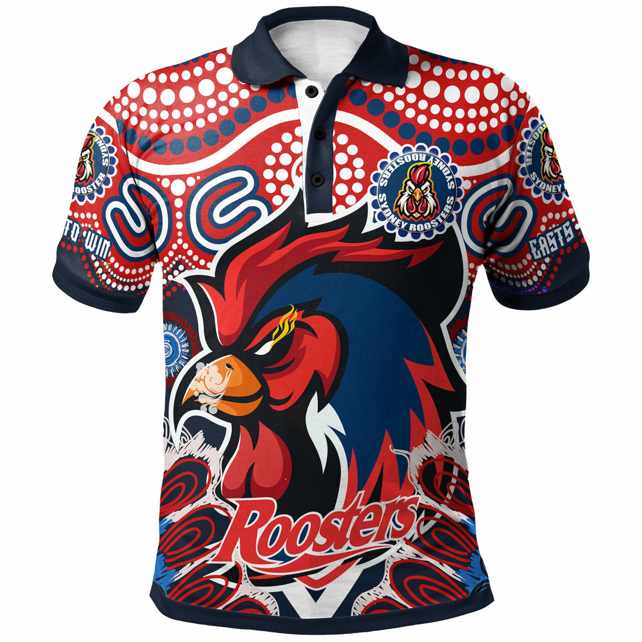 https-aussievibes-co-roosters-rugby-easts-to-win-polo-shirt-custom-indigenous-sydney-roosters-with-aboriginal-patterns
