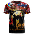 australia-anzac-day-aboriginal-inspired-brown-t-shirt-custom-the-aboriginal-inspired-and-torres-strait-islander-commemorative-t-shirt