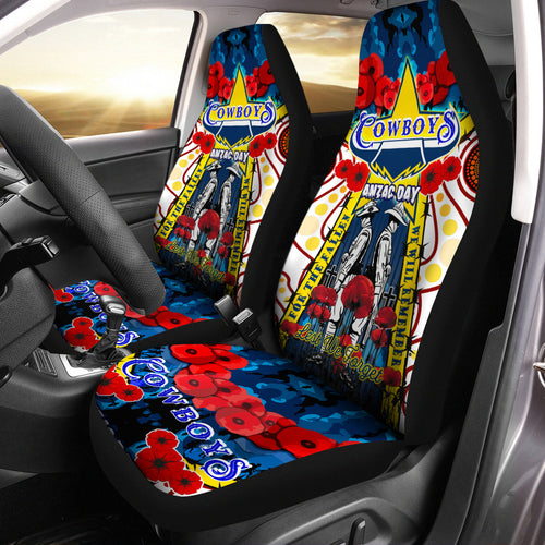 cowboys-anzac-day-watercolour-rugby-car-seat-cover-custom-remembrance-cowboys-with-poppy-flower