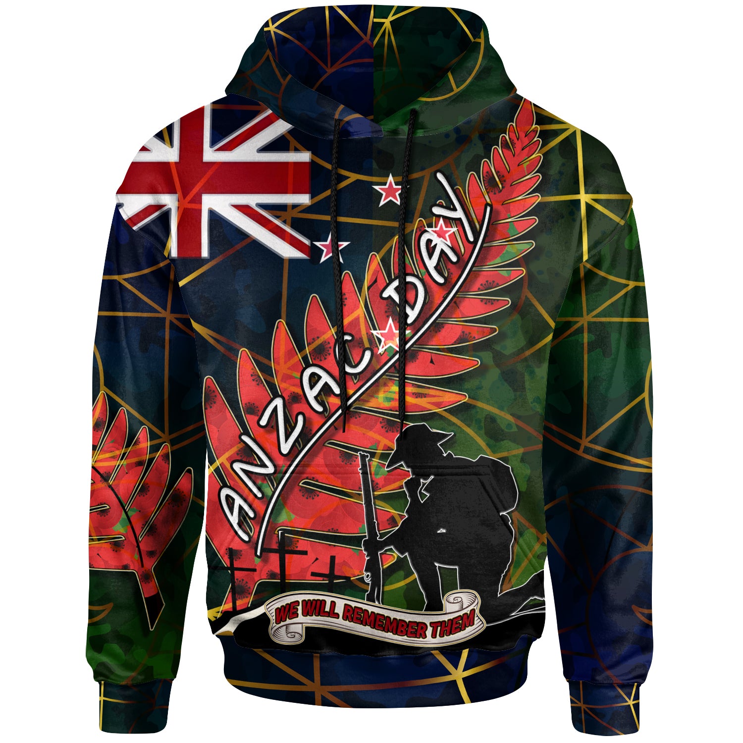 new-zealand-anzac-day-hoodie-anzac-day-we-will-remember-them-camouflage-curve-patterns-hoodie