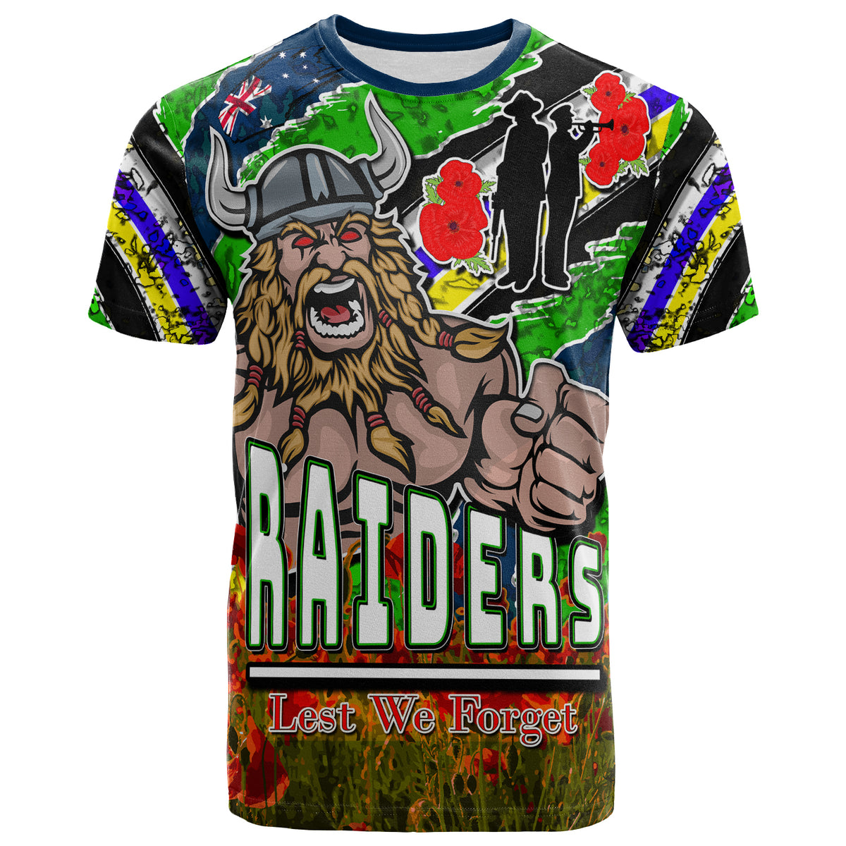raider-rugby-t-shirt-custom-raider-lest-we-forget-and-poppies-t-shirt