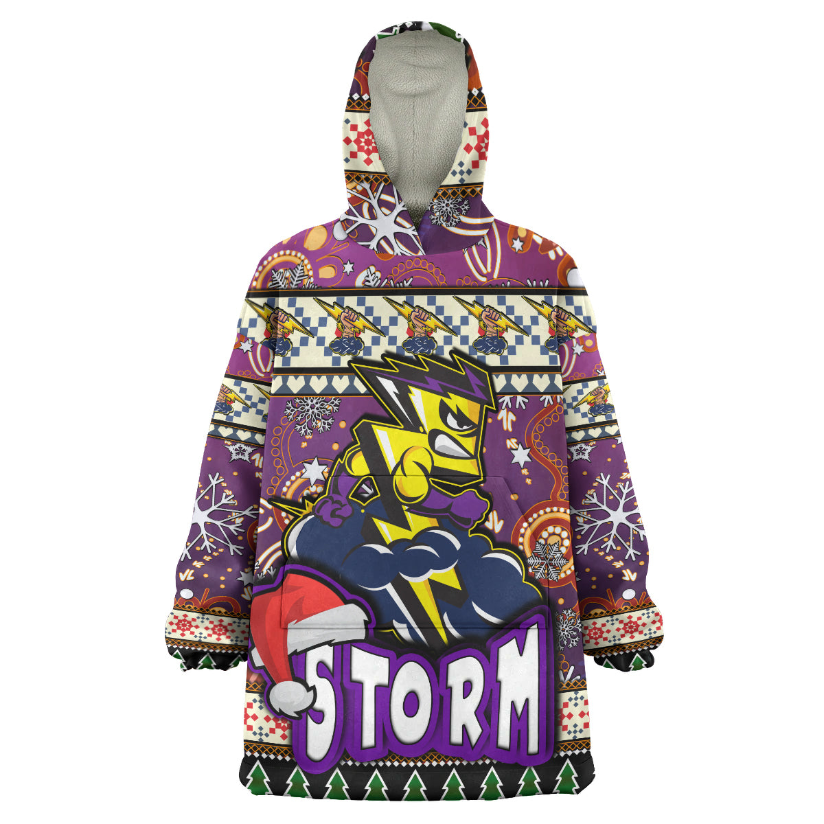 storm-rugby-christmas-snug-hoodie-custom-xmas-storm-christmas-balls-snowflake-with-aboriginal-patterns-wearable-blanket-hoodie