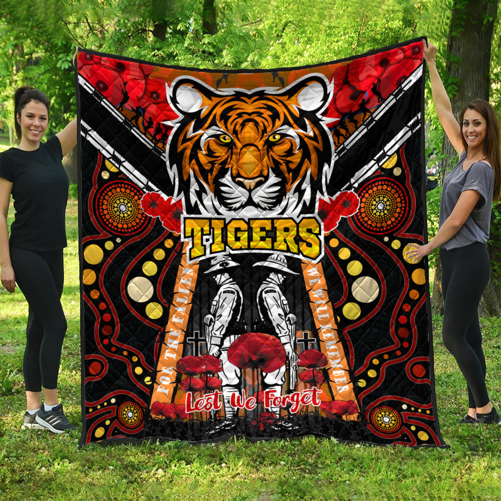 tigers-rugby-anzac-day-watercolour-quilt-custom-remembrance-west-tigers-with-poppy-flower