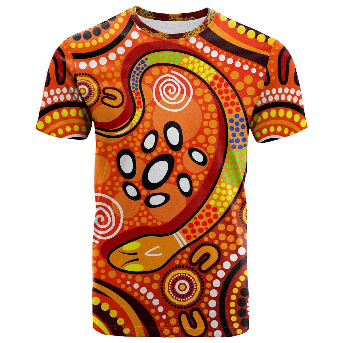 australia-indigenous-t-shirt-custom-mother-rainbow-serpent-indigenous-dreamtime-t-shirt