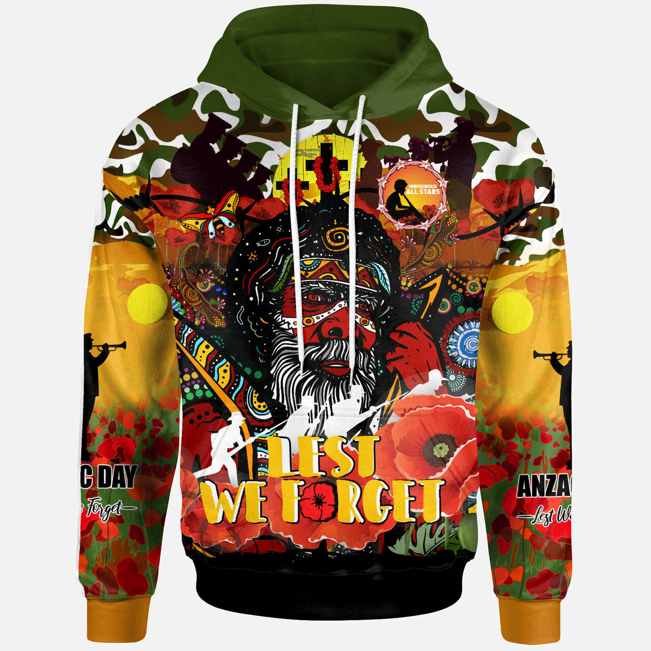 all-stars-rugby-camouflage-and-poppy-flower-lest-we-forget-hoodie-custom-indigenous-anzac-dreaming