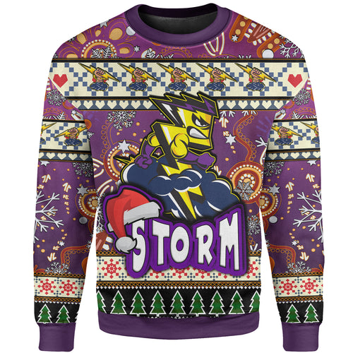 storm-rugby-christmas-sweatshirt-custom-xmas-storm-christmas-balls-snowflake-with-aboriginal-patterns-sweatshirt