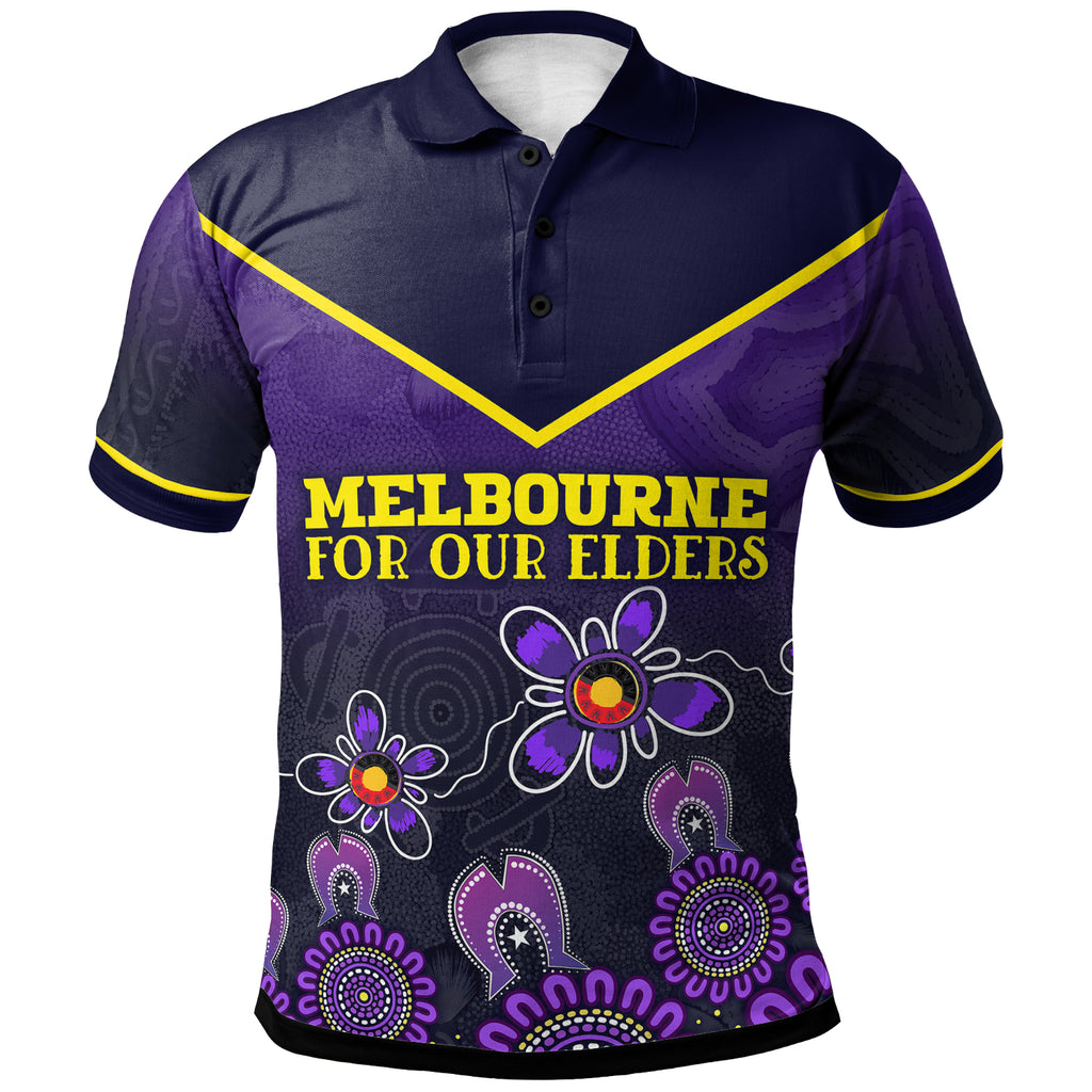 australia-melbourne-naidoc-week-2023-polo-shirt-custom-for-our-elders-purple-polo-shirt