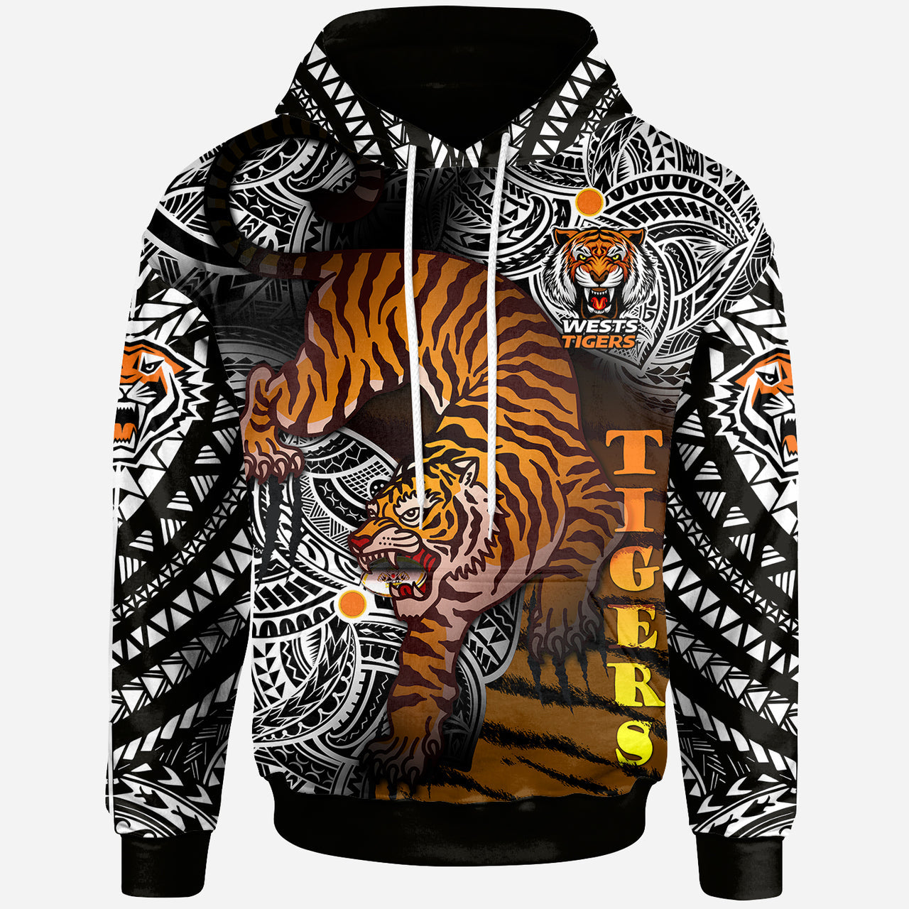 tigers-rugby-polynesian-hoodie-custom-wild-west-tigers
