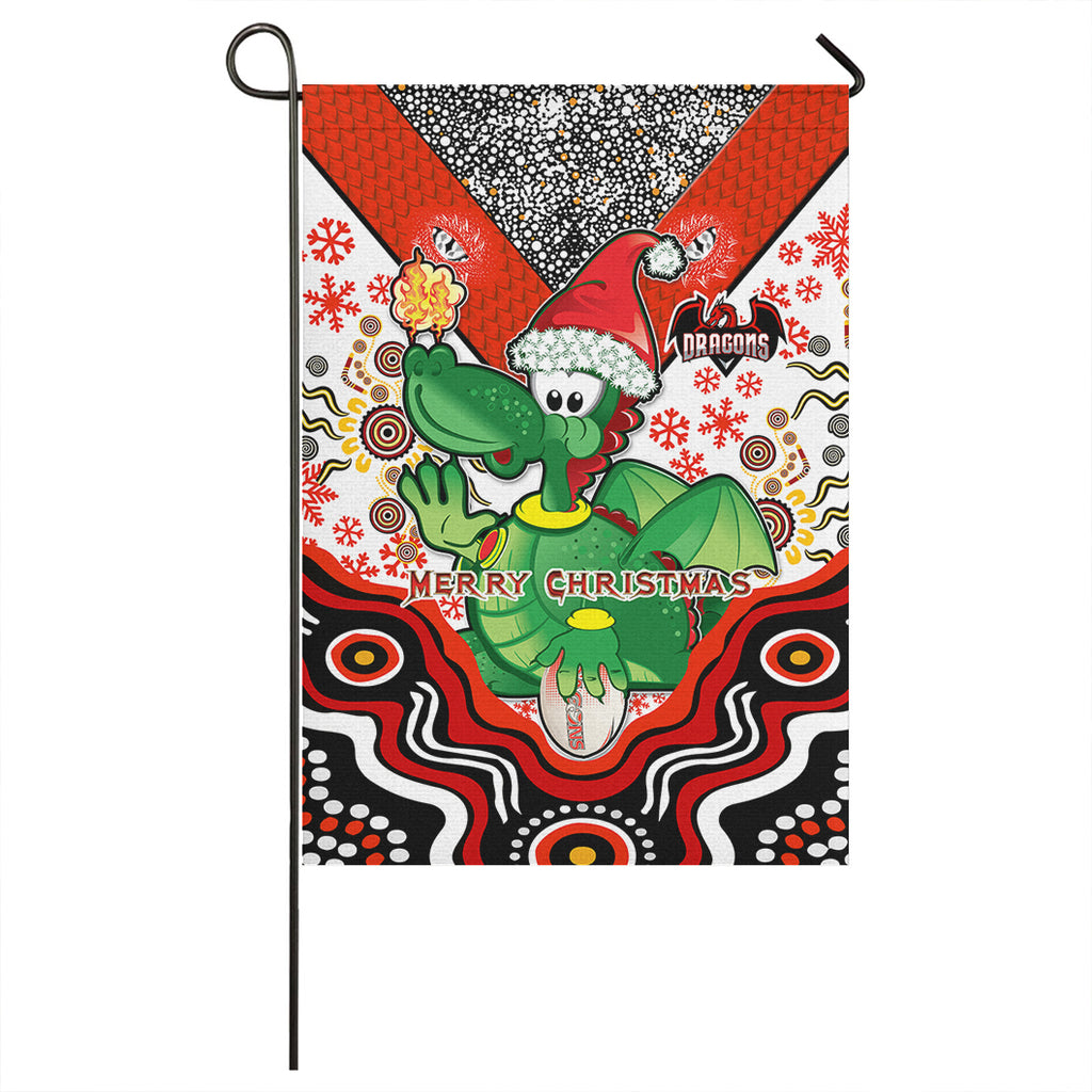 st-george-rugby-christmas-flag-custom-christmas-green-dragons-indigenous-flag