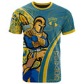 titans-rugby-t-shirt-custom-gold-coast-titans-pride-mascot-with-aboriginal-culture-player-and-number-t-shirt