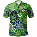 raiders-rugby-naidoc-week-watercolour-dot-painting-polo-shirt-custom-canberra-raiders-getting-up-standing-up-showing-up