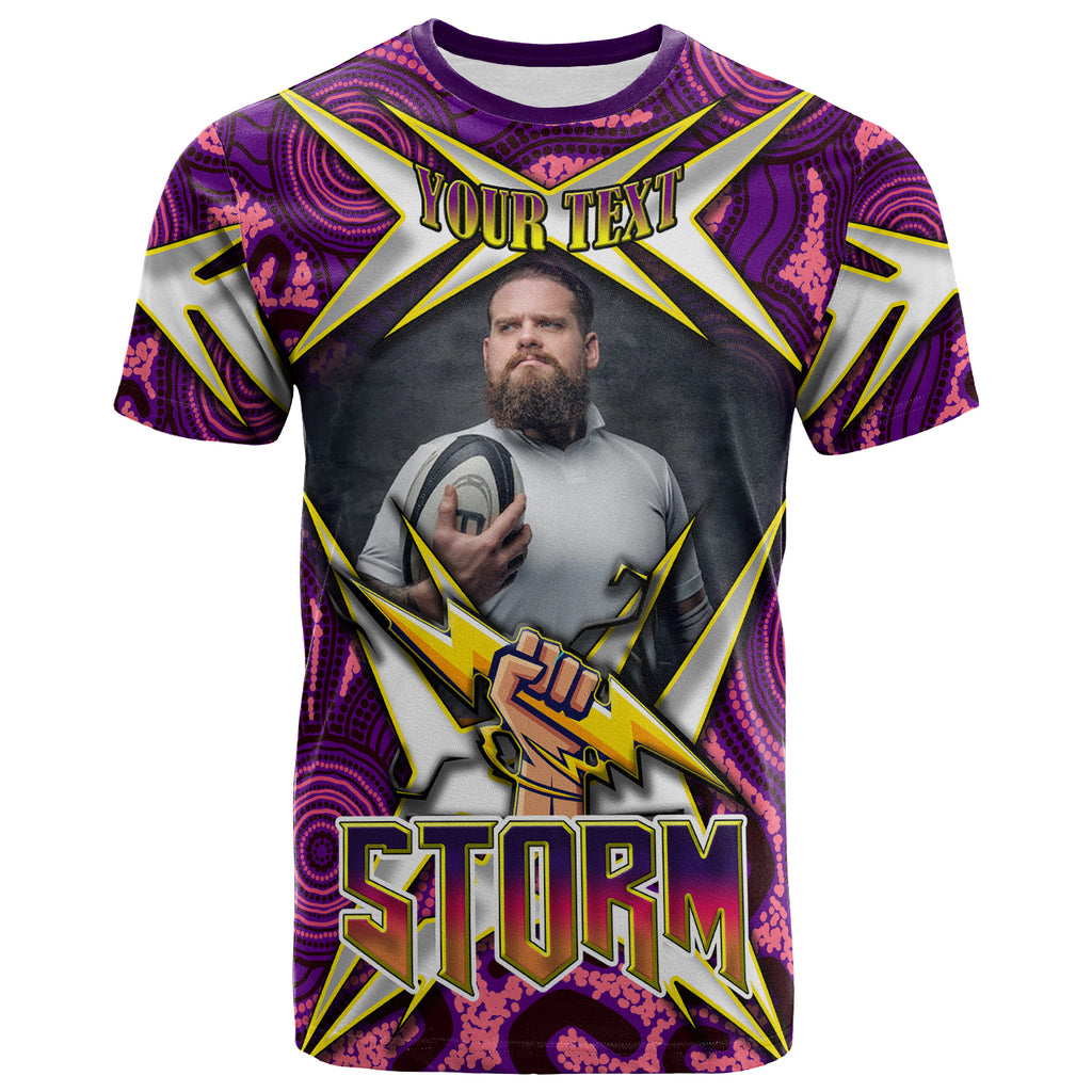 storm-rugby-t-shirt-personalised-photo-storm-hand-thunder-with-aboriginal-pattern-t-shirt