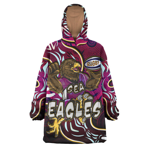 sea-eagles-rugby-snug-hoodie-custom-eagles-rugby-with-aboriginal-patterns-personalised-player-and-number-oodie-blanket