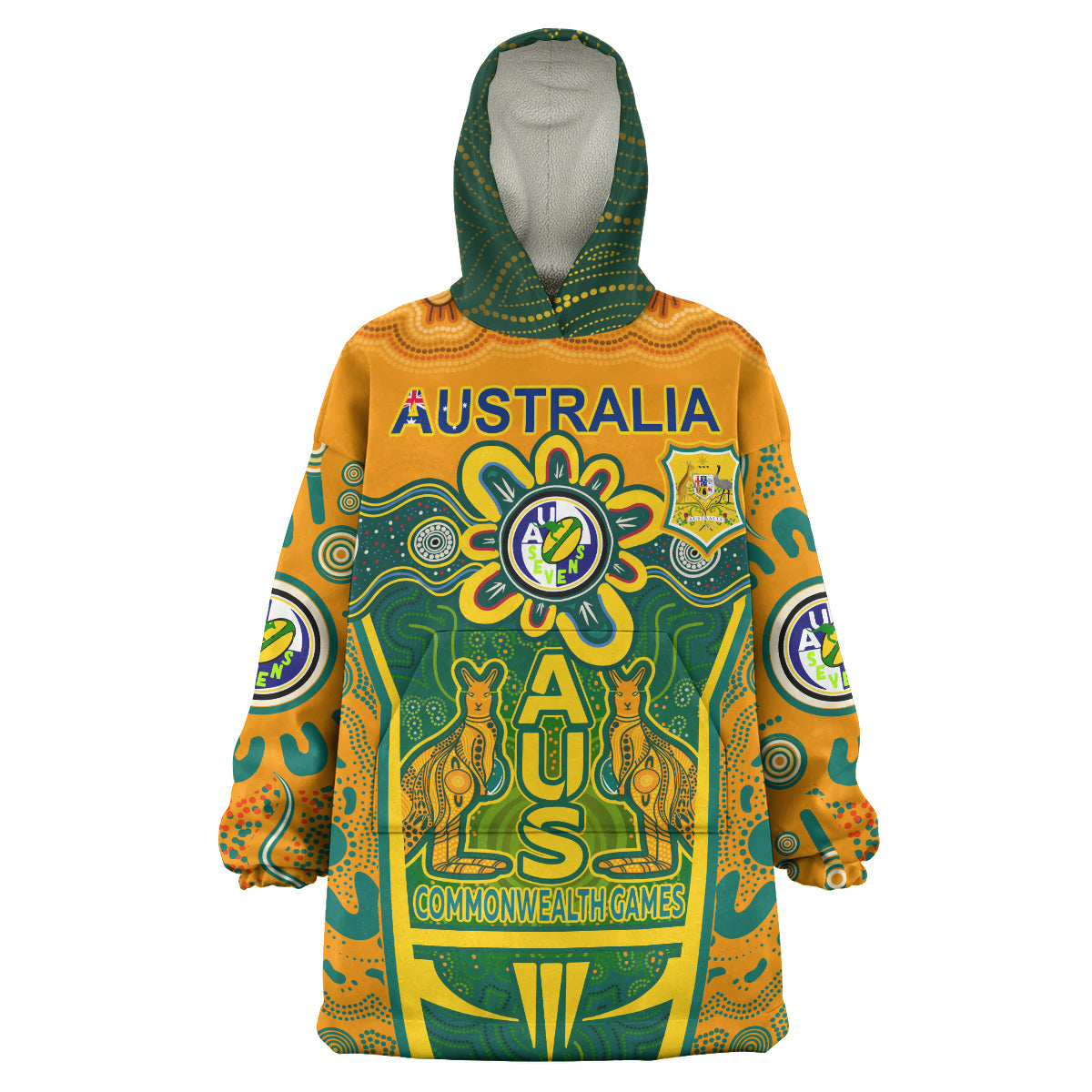australian-rugby-sevens-mens-squad-snug-hoodie-custom-aussie-7s-indigenous-commonwealth-games-with-australia-coast-of-arm-oodie-blanket