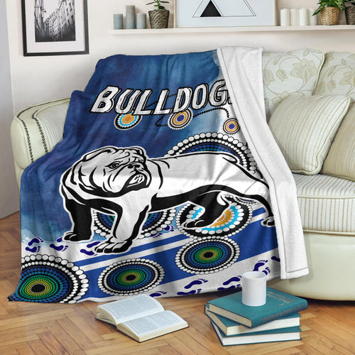 bulldogs-rugby-blanket-custom-indigenous-bulldogs-blanket