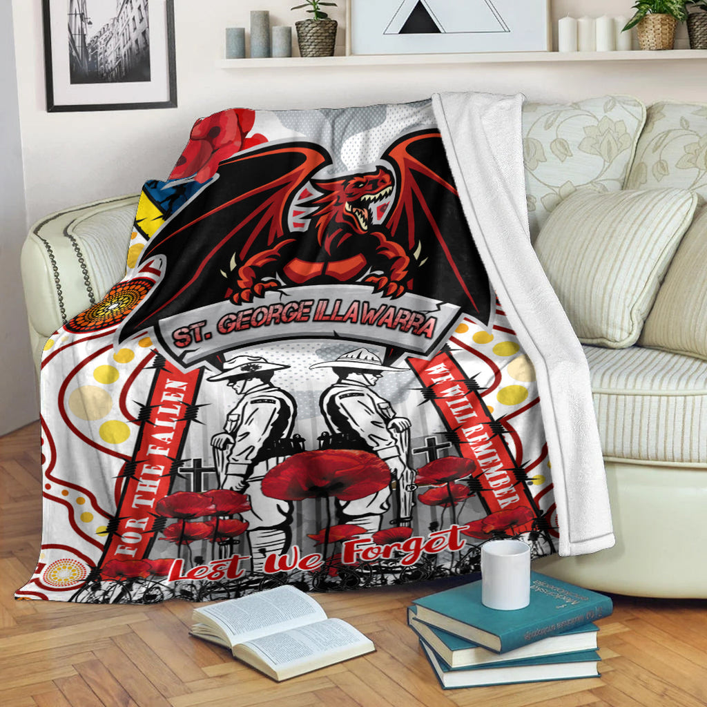 st-george-rugby-anzac-day-watercolour-custom-blanket-remembrance-dragons-with-poppy-flower