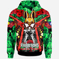 rabbitohs-rugby-aboriginal-anzac-day-custom-watercolour-hoodie-remembrance-indigenous-rabbitohs-with-poppy-flower