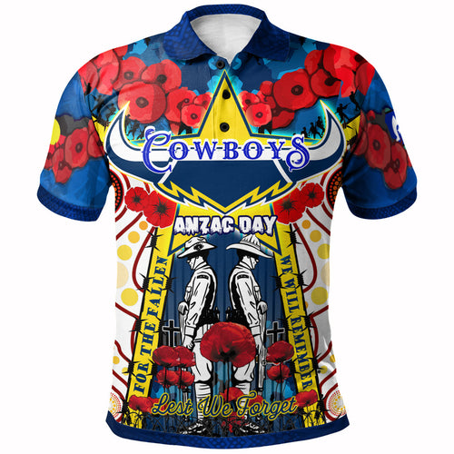 cowboys-rugby-anzac-day-watercolour-polo-shirt-custom-remembrance-cowboys-with-poppy-flower