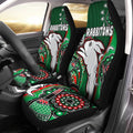 south-sydney-rabbitohs-rugby-custom-car-seat-cover-indigenous-dreaming-rabbitohs