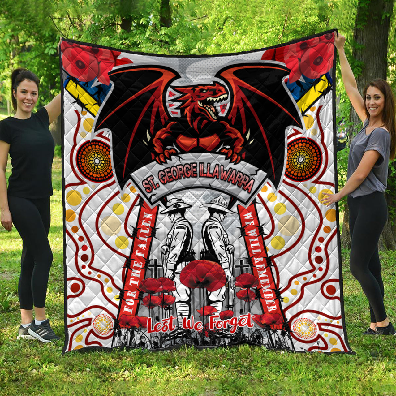 st-george-rugby-anzac-day-watercolour-custom-quilt-remembrance-dragons-with-poppy-flower