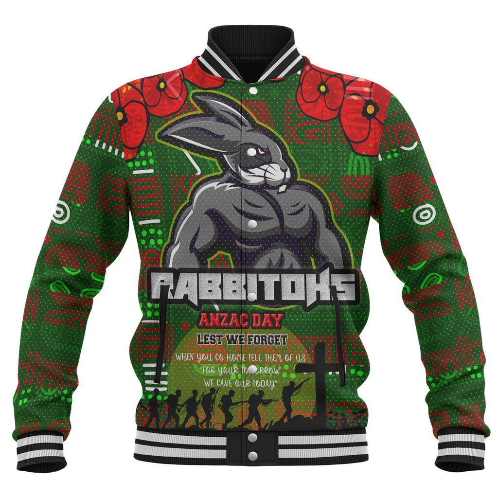 https-aussievibes-co-rabbitohs-rugby-baseball-jacket-aboriginal-south-sydney-rabbitohs-anzac-let-we-forget-with-poppy-flower-baseball-jacket