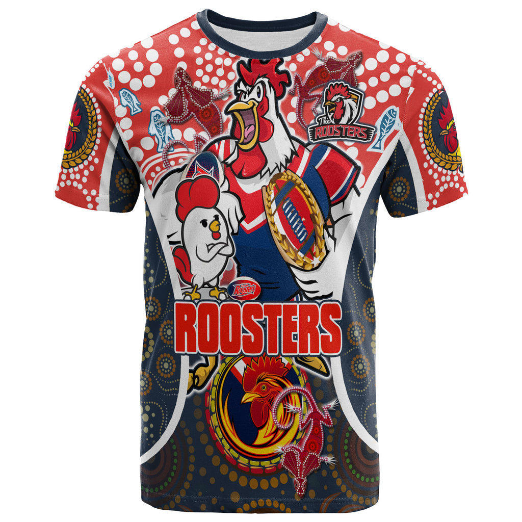 roosters-rugby-premierships-t-shirt-custom-super-roosters-champion-with-aboriginal-art-personalised-t-shirt