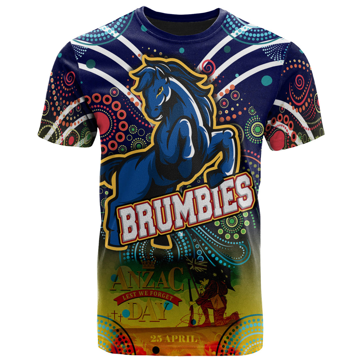 https-aussievibes-co-brumbies-rugby-t-shirt-anzac-day-lest-we-forget-brumbies-aboriginal-pattern-with-horse-t-shirt