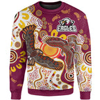 sea-eagles-aboriginal-rugby-sweatshirt-custom-double-sea-eagles-with-tribal-sun-and-footprints-sweatshirt